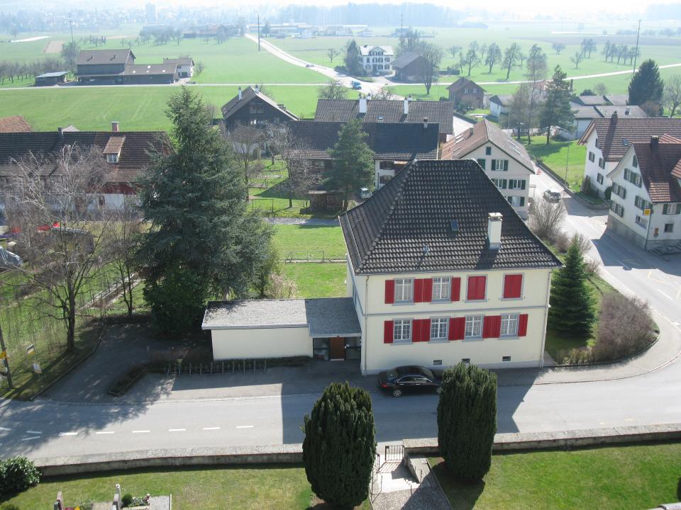 Pfarrhaus mit Blick Richtung Süden